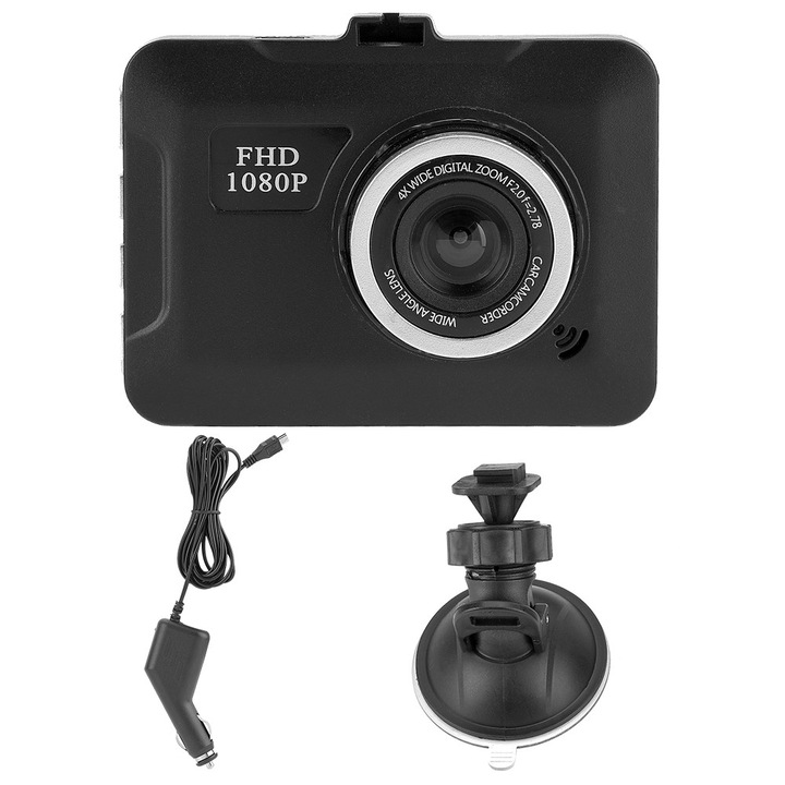 Камера за кола DVR, 640x480, 32GB, 90 градуса ъгъл