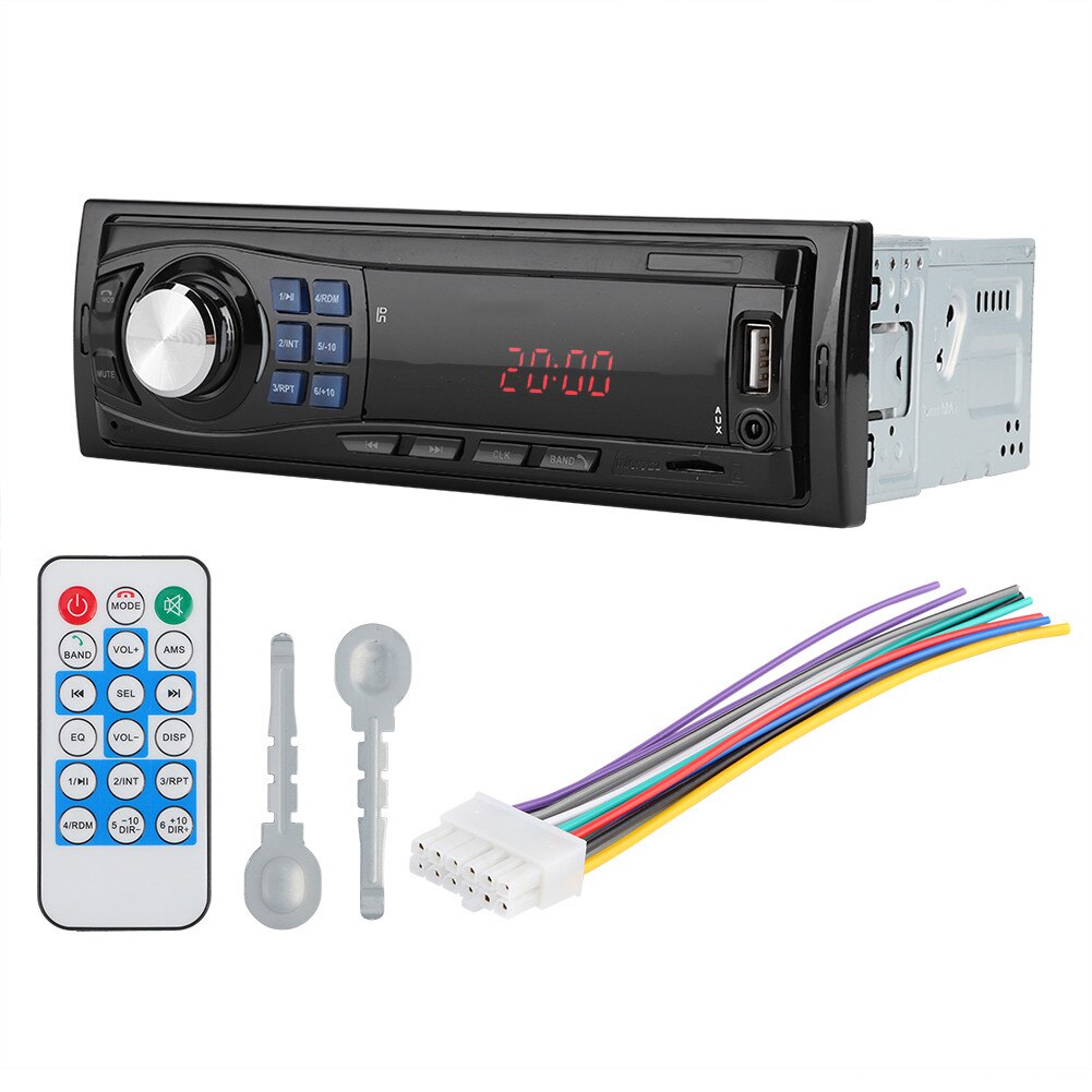 Player audio auto Bluetooth 12V, MP3, USB, AUX, radio FM, set - eMAG.ro