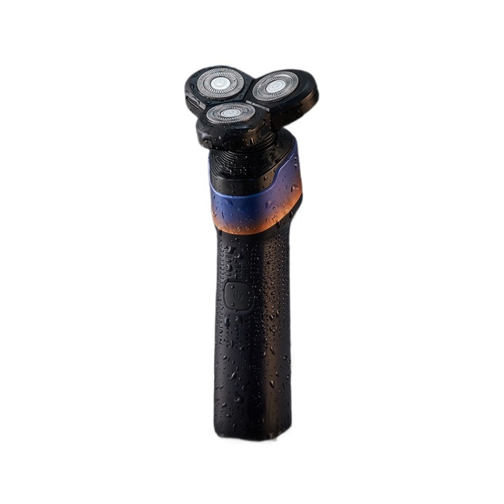 Aparat de ras electric 3 capete, incarcare TYPE-C, display digital, multifunctional