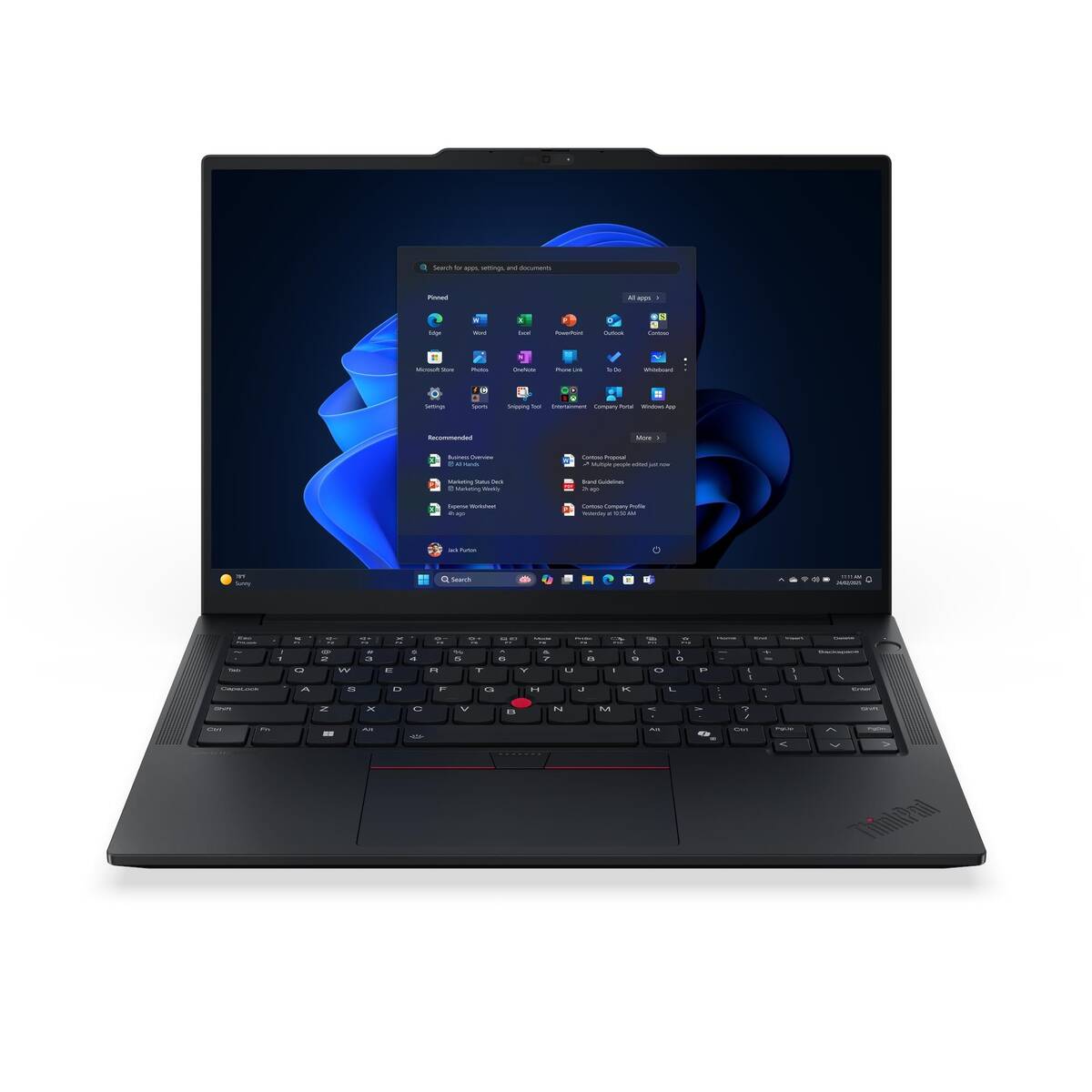 Laptop Lenovo ThinkPad E14 G7 WUXGA 14 inch Intel Core Ultra 5 226V 16GB 512GB SSD Windows 11 Pro Black