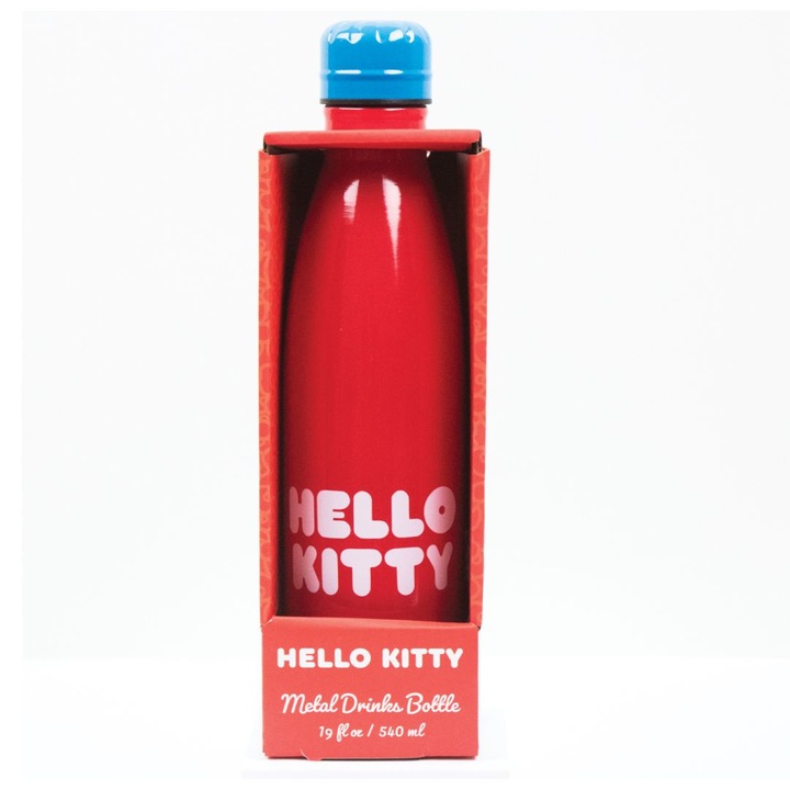 Pyramid, Hello Kitty, 485 ml, Piros, Ivópalack