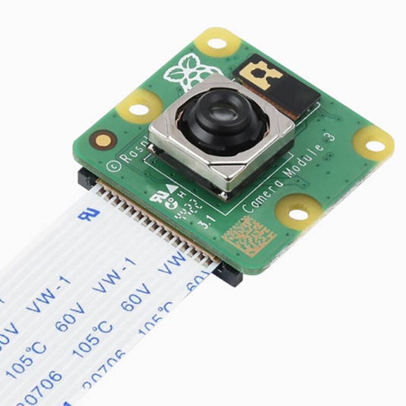 Modul Camera Raspi Modul camera Raspberry Pi 3, 12MP, unghi larg 120°, fara filtru IR, 25 ...