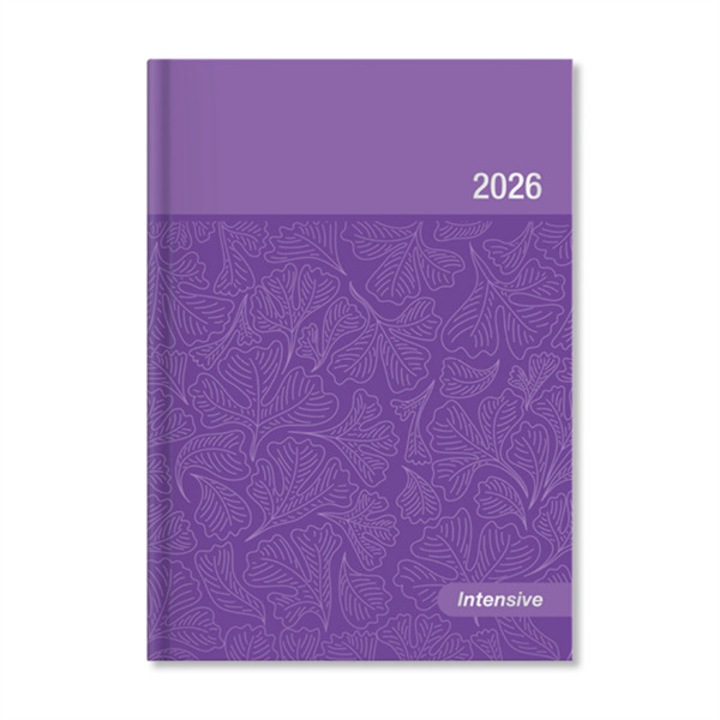 Agenda Period Intensive 2026 B6, săptămânală, lac violet