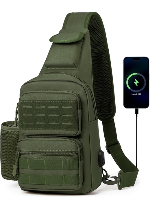 Férfi táska, crossbody modell