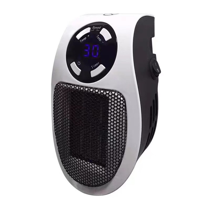 Incalzitor electric portabil, aer cald, compact, pentru birou si spatii mici, mini