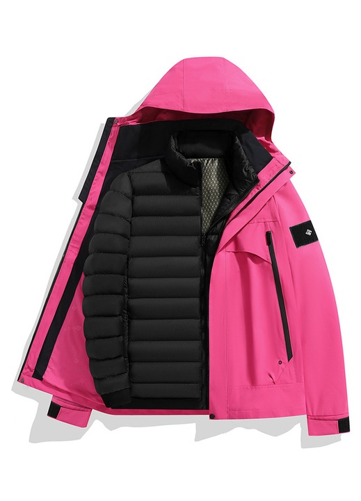 Geaca de iarna dama, roz, 2XL INTL