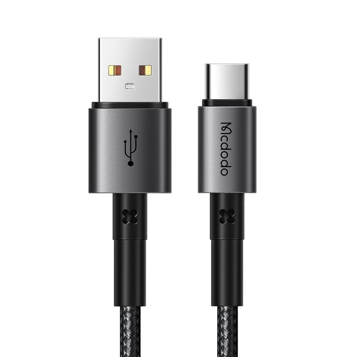 USB-C - USB adat- és töltőkábel, 1.2 m, Mcdodo, fekete szín, CA-3590
