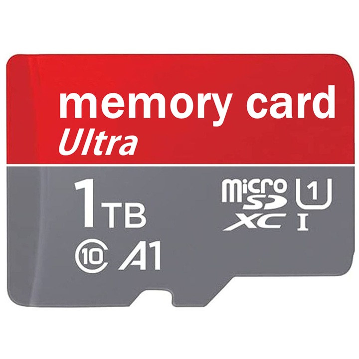 Card memorie MicroSDXC 1TB UHS-I Class 10 A1, adaptor SD