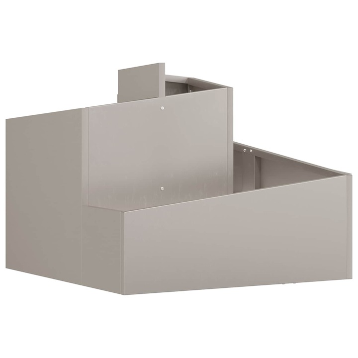 vidaXL Vaza pentru Gradina Maro 60 x 60 x 50 cm