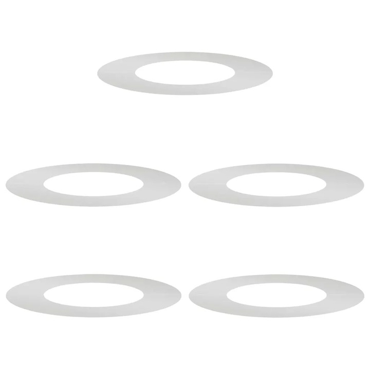 VidaXL potrivit pentru inele de copac plat 5 pcs Argintiu Ø40 / 70 cm