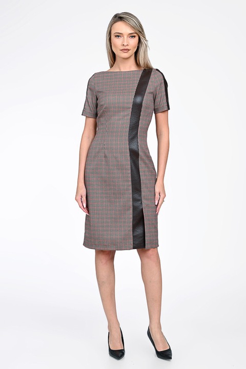 Вталена рокля от плат Giorgal Aras