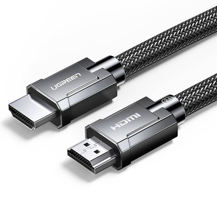 HDMI 2.1 кабел UGREEN HD135, 8K 60Hz, 1м, черен