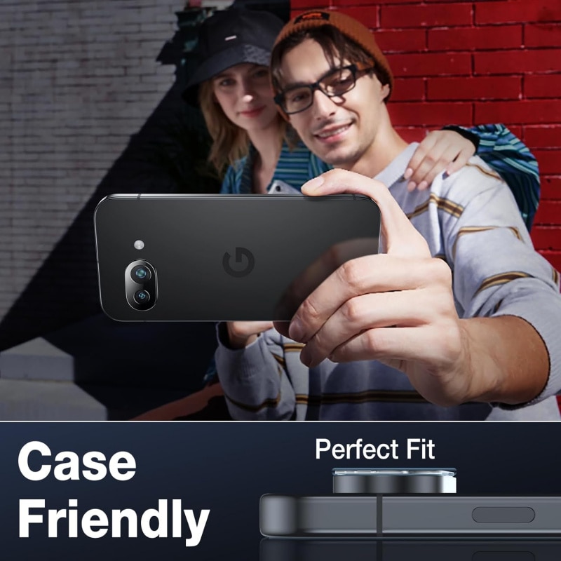 Folie protectie ecran si camera compatibile cu Google Pixel 9A, set 2+2, sticla securizata, transparenta, 9H, anti-zgarieturi