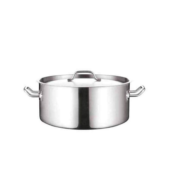 Oala inox profesionala ESTIA 19l, 40x15cm cu capac