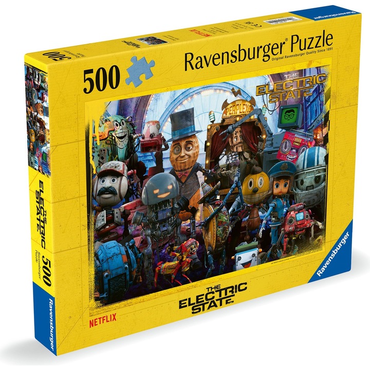 Puzzle 500 darabos Ravensburger - The Universe of The Electric State (Ravensburger-01491)