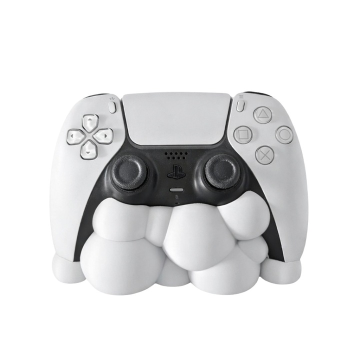 Suport Controller Playstation 5, Model Bubblegum, Alb, 15.7 x 7.8 x 6 cm