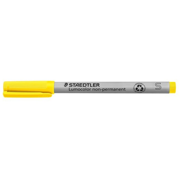 Безспиртен маркер, OHP, 0,4 мм, STAEDTLER "Lumocolor® 311 S", жълт