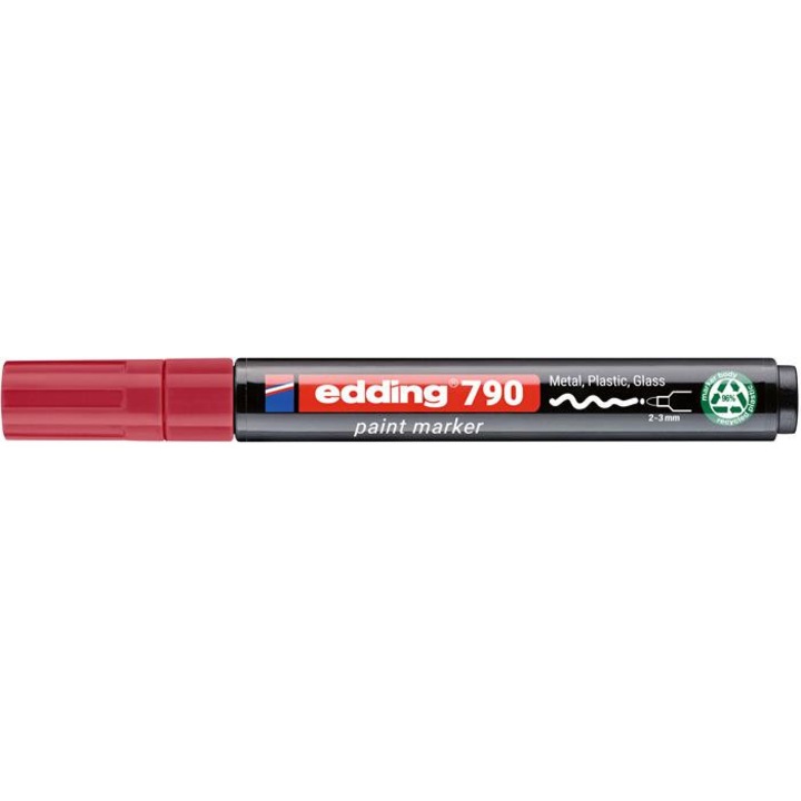 Marker lac, 2-3 mm, PCR, EDDING "790", roz