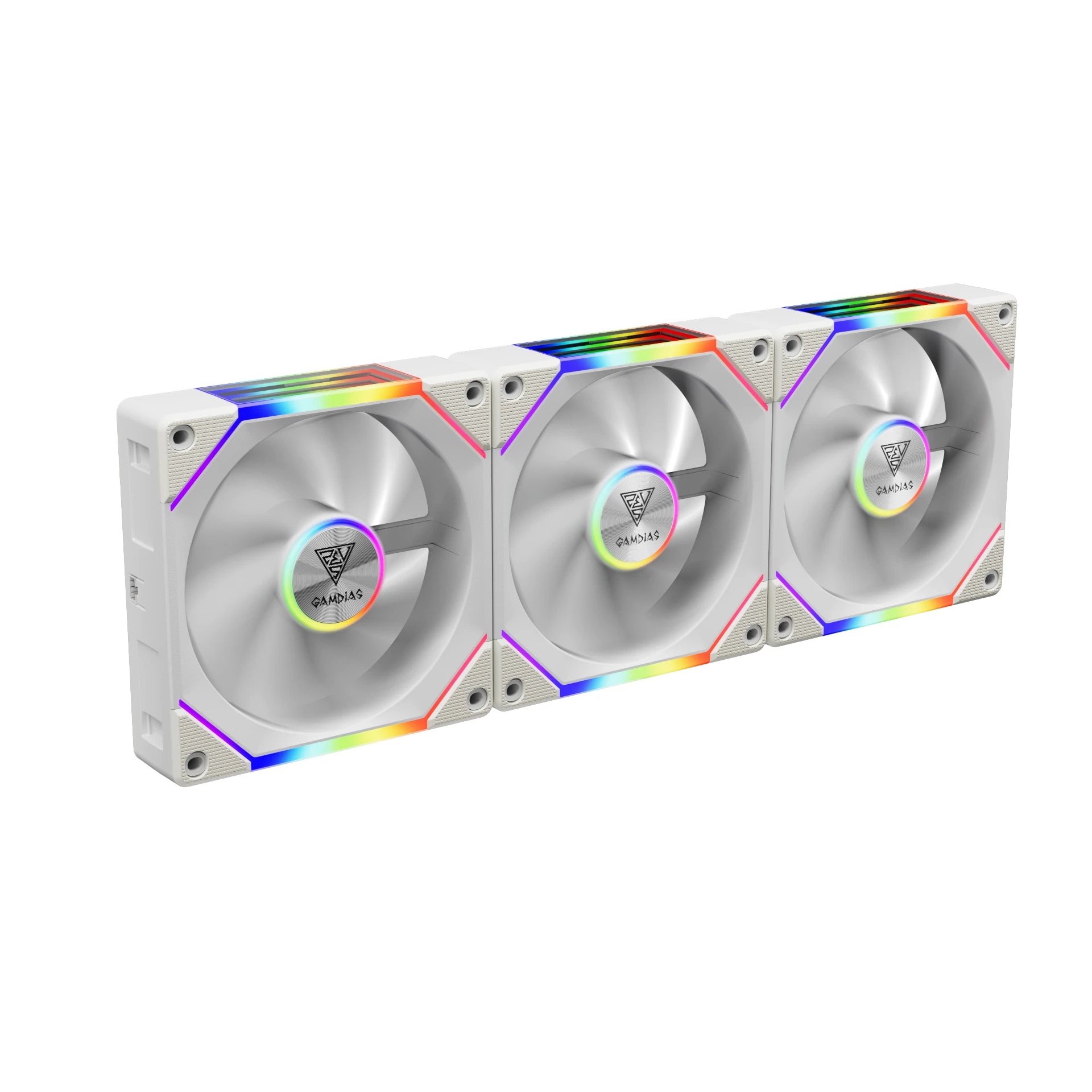 Gamdias Комплект вентилатори Fan Pack 3-in-1 3x120mm - AEOLUS P2-1203 ...