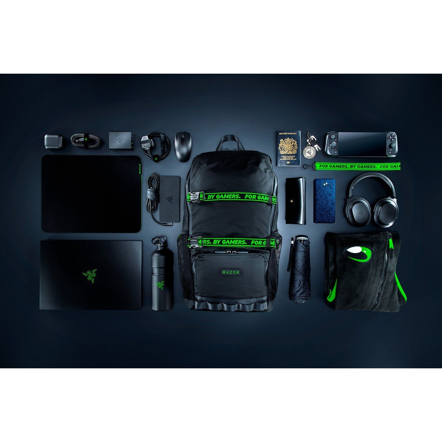 Rucsac laptop Razer Scout 16", 460x320x170mm, negru