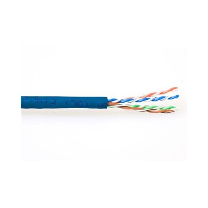 ACT CAT6A U-UTP Installation cable 305m Blue, 201225, Hálózati kábelek