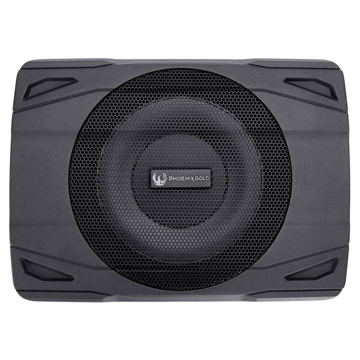 Subwoofer Phoenix Gold Z880, 80W RMS, 240W putere maximă, carcasă din aluminiu, 290x210x70mm