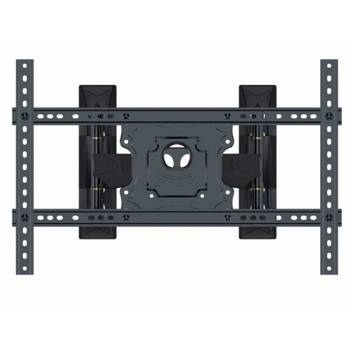 Gembird WM-75ST-02 Стойка за стена за телевизор с пълно движение 32”-75” черна, 223471, Стойка за стена, монитор, проектор