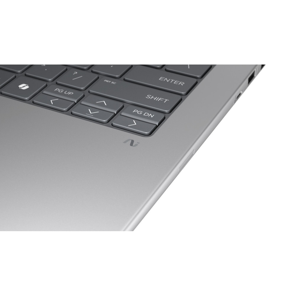 Laptop HP ZBook 8 G1i 14 AI, A3ZU8ET, 14", Intel Core Ultra 7 255H (16-core), NVIDIA RTX 500 Ada (4GB GDDR6), 32GB 6400MHz (2x16GB) DDR5, Silver