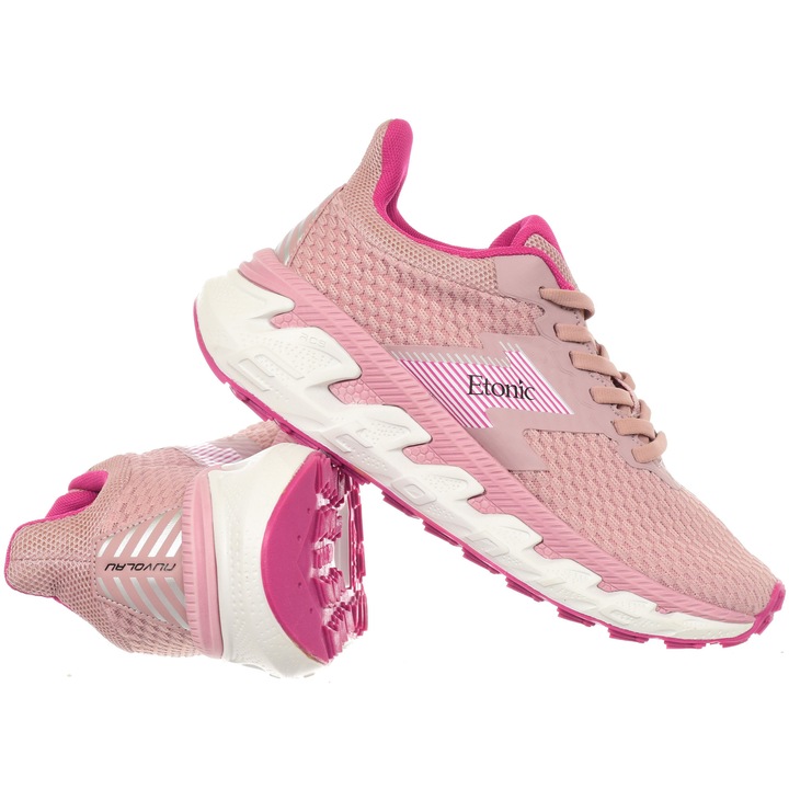 Női sportcipő, Etonic, Nuvolau ETW317600/05 Chiffon, rózsaszín, szintetikus anyag, gumi talp, 40 EU