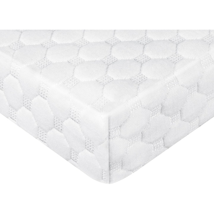 Topper 90 x 200 cm x 4.5cm, saltea superioara din spuma cu memorie cu gel respirabil pentru pat, pat cu somiera, canapea extensibila