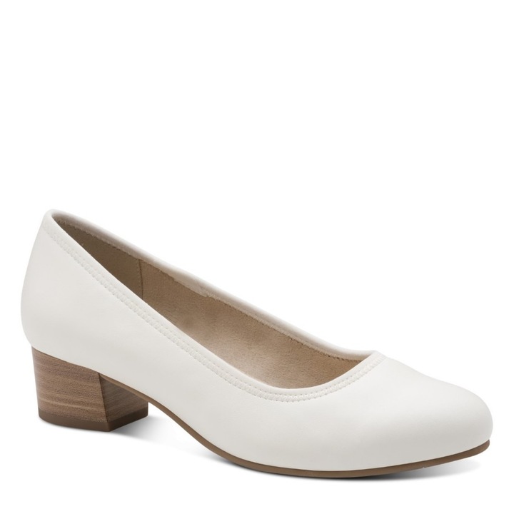 Jana Jana Soft Line női fehér körömcipő 22360-42-001 07725