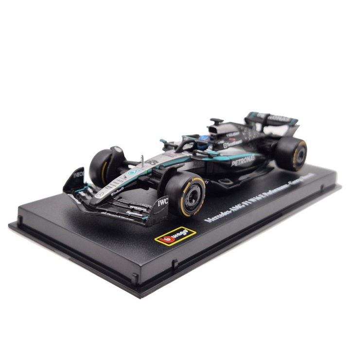 Mercedes GP W16 F1 #63 (2025) - George Russel - PILÓTÁVAL - Bburago - 1:43