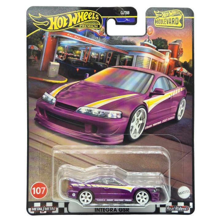 Hot Wheels Premium - Boulevard - Custom Acura Integra GSR (2001) - Hot Wheels - 1:64