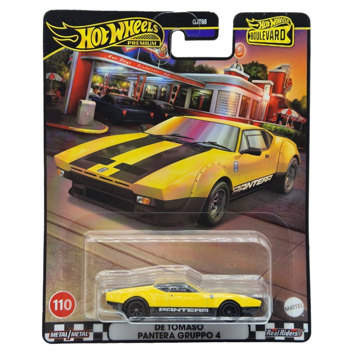 Hot Wheels Premium - Boulevard - De Tomaso Pantera Gruppo 4 - Hot Wheels - 1:64