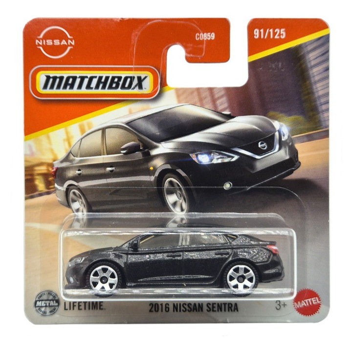 Nissan Sentra (2016) - 91/125 - bliszteres - Matchbox - 1:64