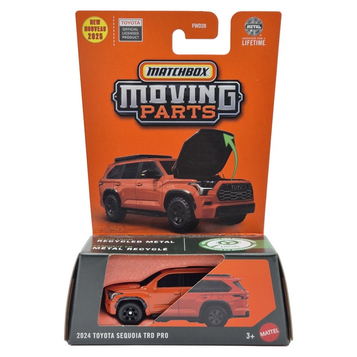 Matchbox Moving Parts - Toyota Sequoia TRD Pro (2024) - Matchbox - 1:64