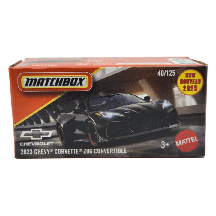 Chevrolet Chevy Corvette Z06 Convertible (2023) - 40/125 - Matchbox - 1:64
