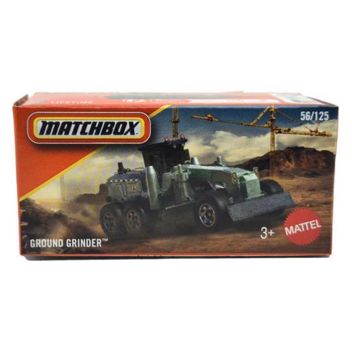 Ground Grinder - útgyalú gréder - 56/125 - Matchbox - 1:64