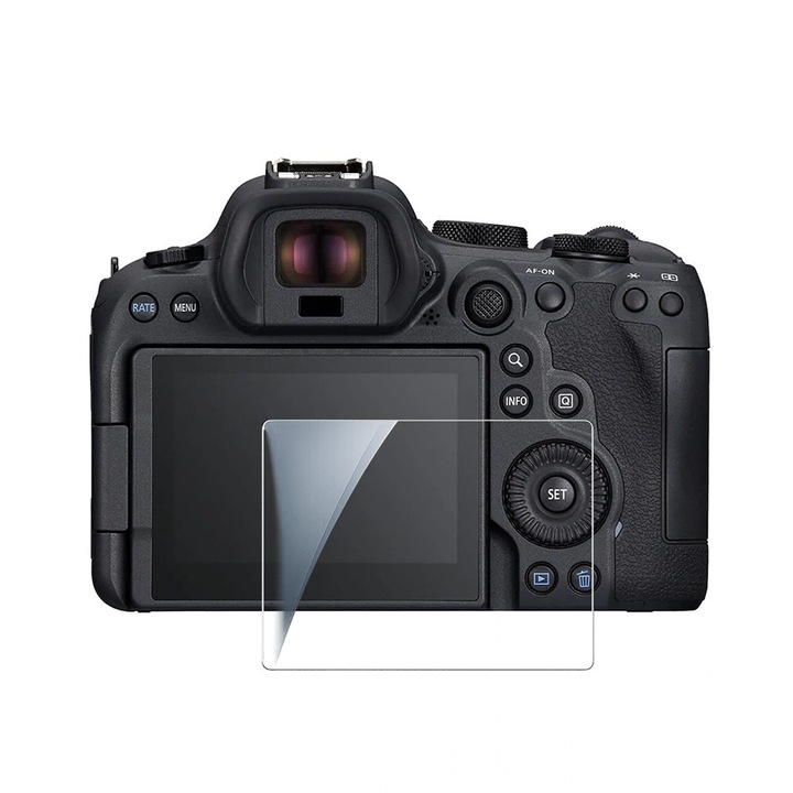 Защитно фолио от закалено стъкло 2.5D 9H, PULUZ, за Canon EOS R6