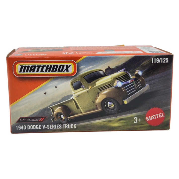Dodge V-Series Truck (1940) - 119/125 - Matchbox - 1:64