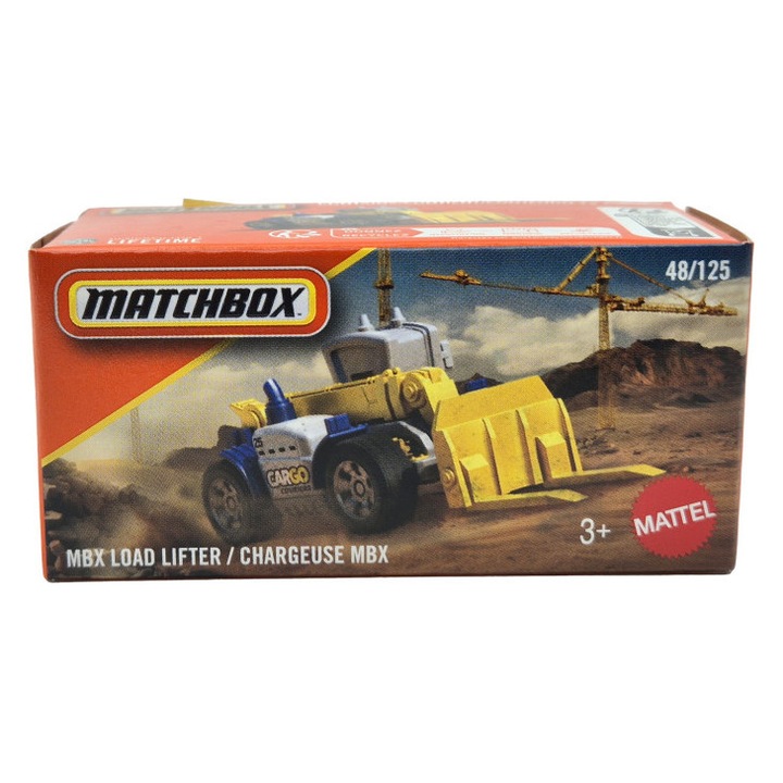 MBX Load Lifter - targonca - 48/125 - Matchbox - 1:64
