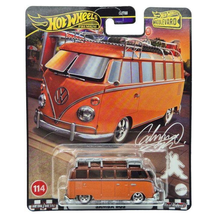 Hot Wheels Premium - Boulevard - VW Volkswagen Samba Bus - Hot Wheels - 1:64