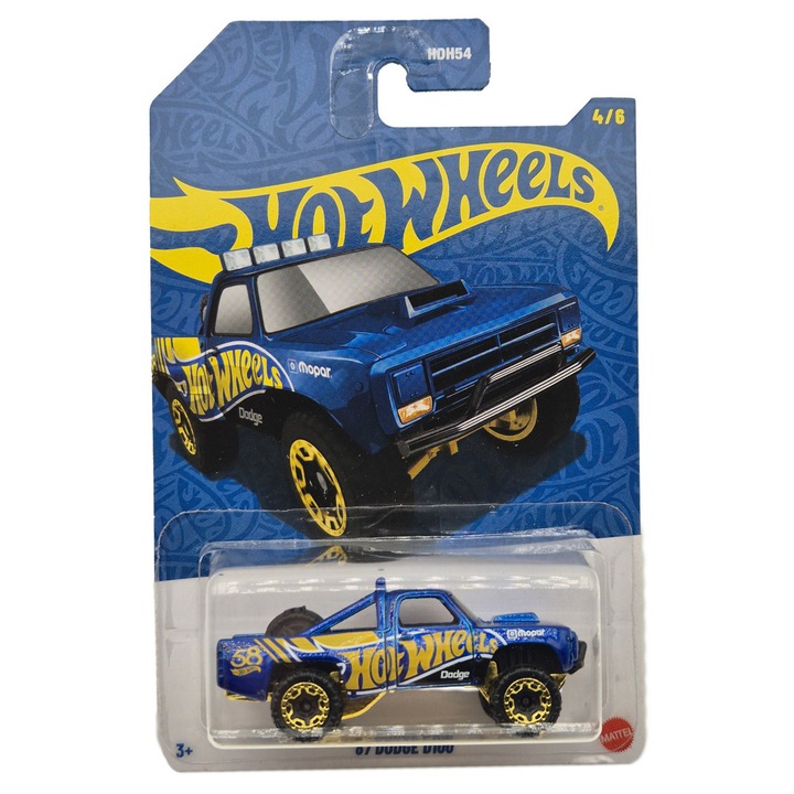 Hot Wheels Pearl & Chrome (2025) - '87 Dodge D100 - Hot Wheels - 1:64