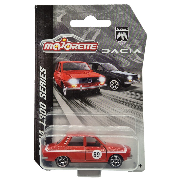 Dacia 1300 - piros - racing #89 - Majorette - 1:64