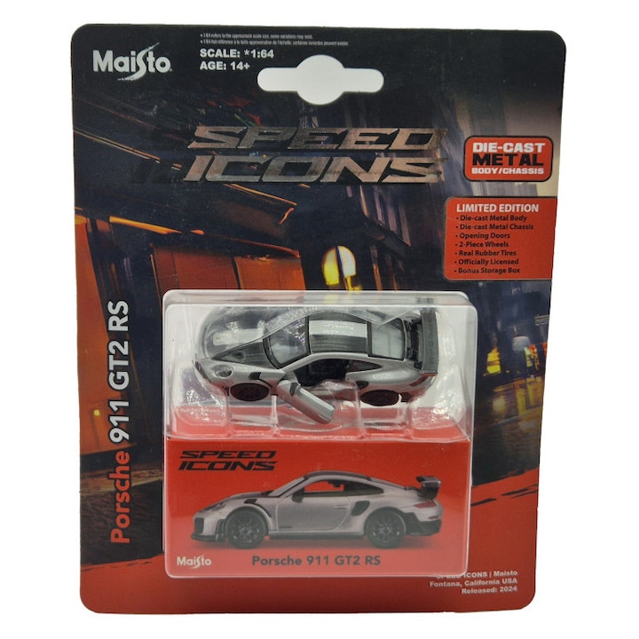 Porsche 911 GT2 RS - Maisto - 1:64