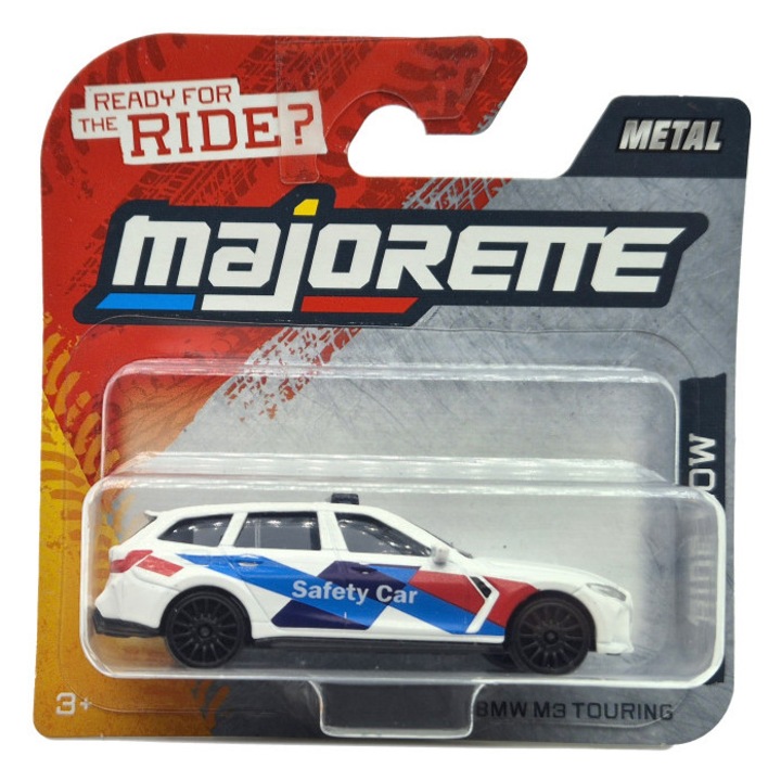 BMW G81 M3 Touring - Safety Car - fehér - Majorette - 1:64