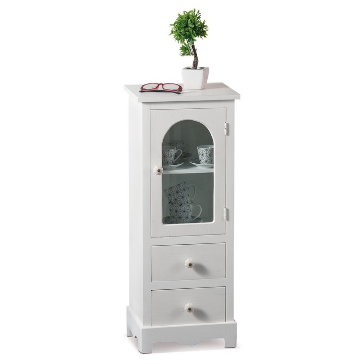 Comoda lemn alb 32 x 26 x 80,5 H