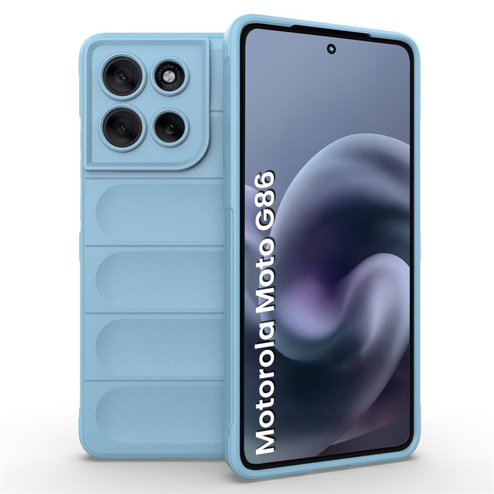 Etui pentru telefon, XGSM, Motorola Moto G86 5G, TPU, albastru, set 1 buc.