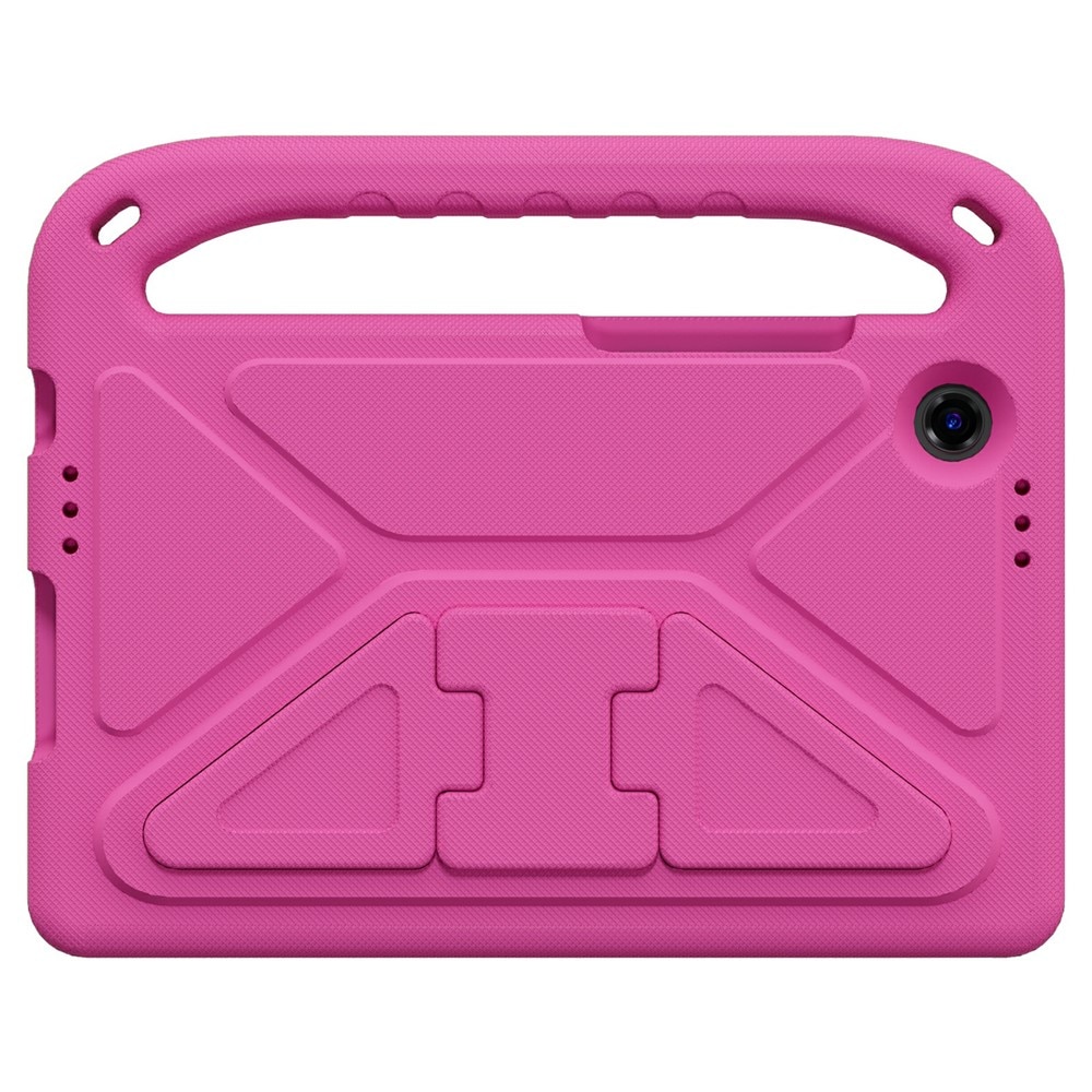 Husa de protectie pentru tableta Lenovo Tab One 8,7", cu suport, roz, material EVA