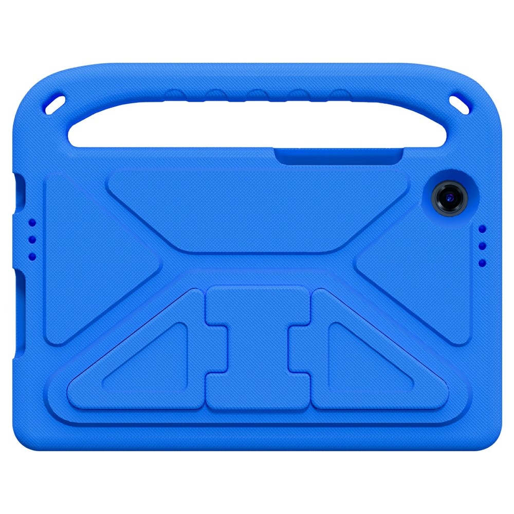 Husa pentru tableta Lenovo Tab One 8,7", cu maner, albastra, 2 in 1, protectie sporita